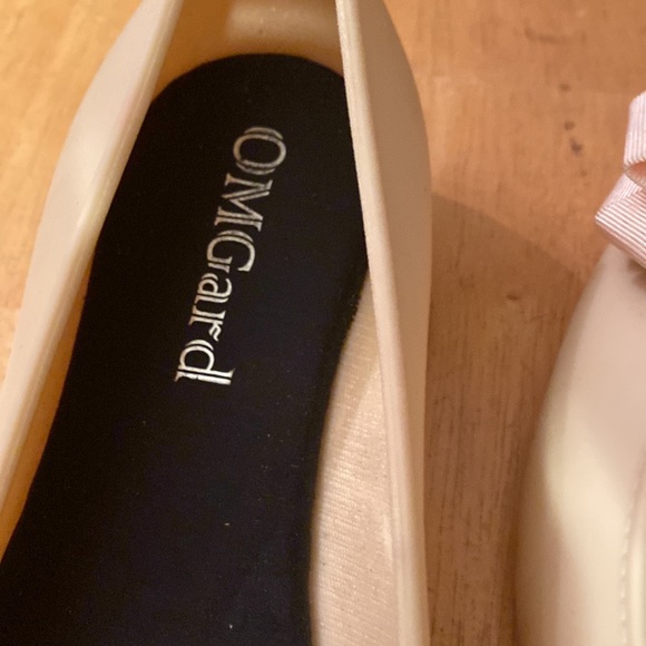 OMGard Rain Shoes Women's 39 Waterproof cream color in very good condition - Picture 3 of 16